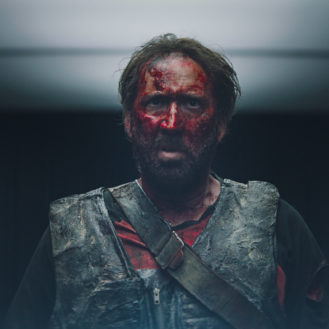 Nicolas Cage as Red in the action, thriller film “MANDY” an ELEVATION Films release. Photo courtesy of ELEVATION Films.